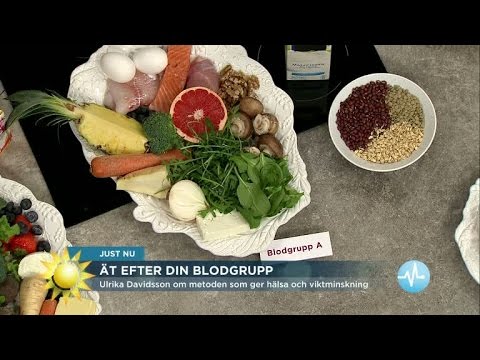 Ät efter din blodgrupp - Nyhetsmorgon (TV4)