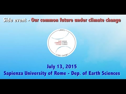 CCS - CO2 Storage side event “Our common future under climate change”