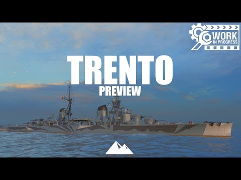 TRENTO, SAP Granaten aufs Deck! - World of Warships | [Preview] [Deutsch] [60fps]
