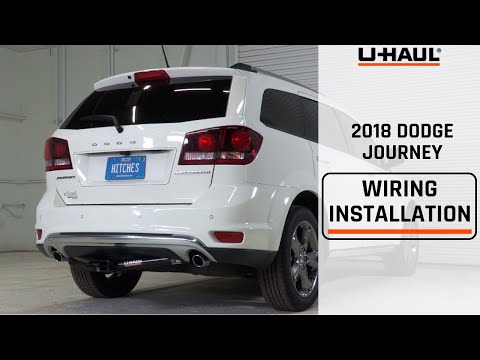 2018 Dodge Journey Trailer Wiring Installation (w/ LED Lights)
