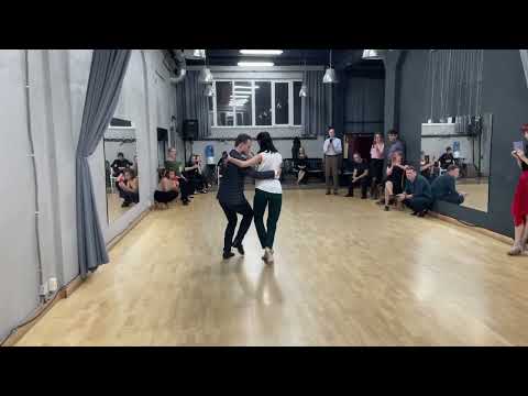 Tango class summary - Gancho, enganche, leg wraps from colgada | Mikhail Tchudin - Elvira Kashkarova