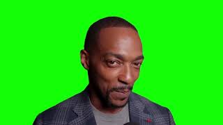 Anthony Mackie "this is way better than any of Tom Holland's movies" green screen