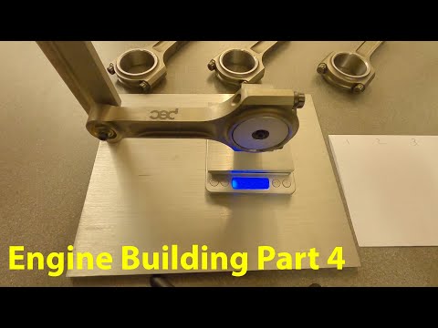 Engine Building Part 4 - Balancing Crank, Pistons & Rods