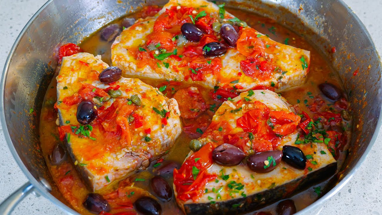 How to Cook SPICY SWORDFISH That Will Teleport You to Sicily