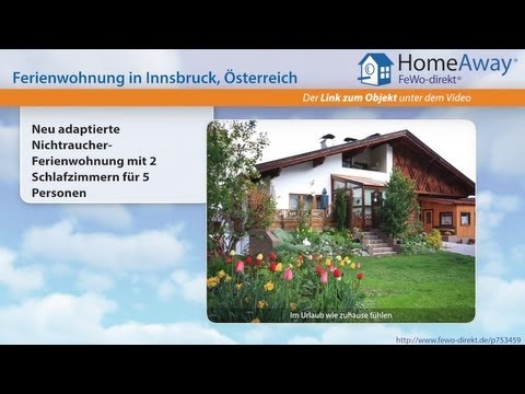 Tirol: Neu adaptierte Nichtraucher-Ferienwohnung mit 2 Schlafzimmern für 5 - FeWo-direkt.de Video