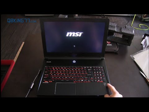 MSI GS60 Ghost Laptop Unboxing and Hands On