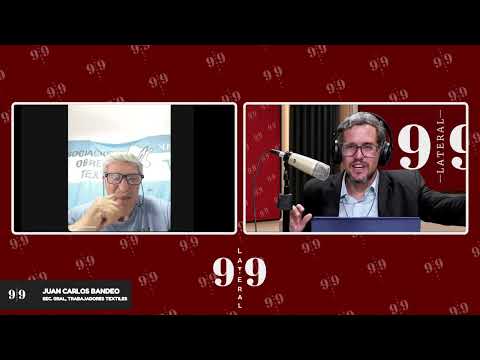 Entrevista a J. C. Bandeo de la Asociación Obrera Textil de Reconquista - 21/10/2026 - 99 LATERAL TV