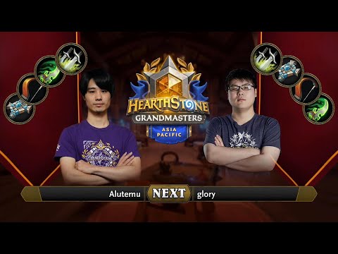 Alutemu vs glory | 2021 Hearthstone Grandmasters Asia-Pacific | Top 8 | Season 2 | Week 3