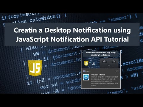 Creating A Desktop Notification Using Javascript Notification Api Tutorial