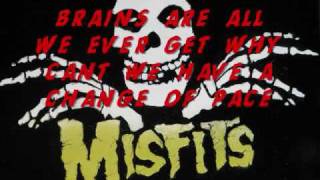 Misfits lyrics: Braineaters