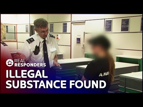 Unsuspecting Drug Mule At Gatwick Airport | Customs | Real Responders