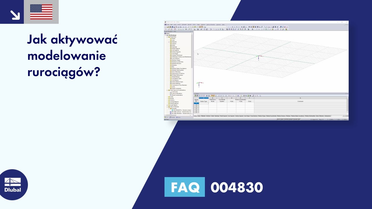 [PL] FAQ 004830 | Jak aktywować modelowanie rurociągów?