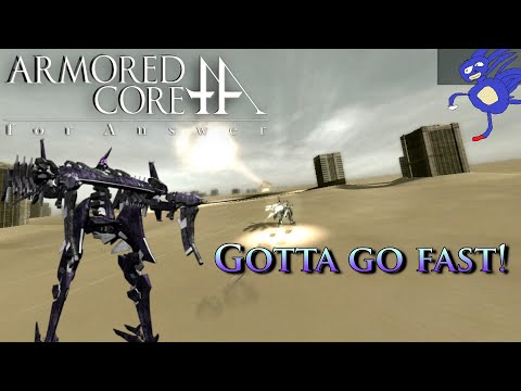 Is this game a little TOO fast? | Armored Core For Answer Playthrough part 2