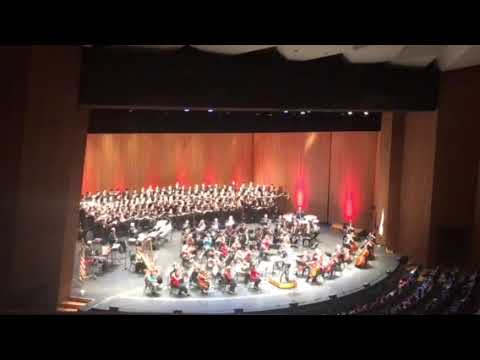 LBUSD Honor Choir with the Long Beach Symphony Jan 31, 2018