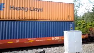 Westbound NS stacktrain going threw Buechel Ky.