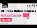 50+ Free Online Courses with Certificates by UpGrad | Tamil
