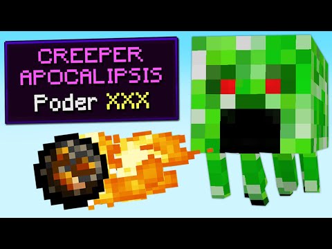 Me Paso Minecraft pero TODOS son Creepers!!