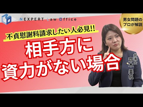 法学科 【泣き寝入りしかない？】資力のない相手から慰謝料を回収する方法