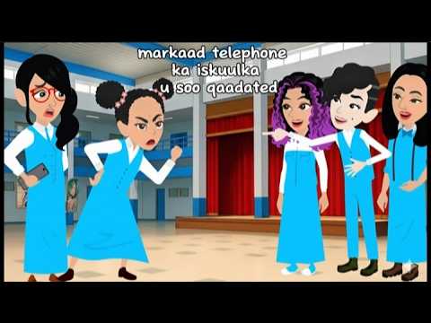 Sheeko gaaban:markaad iskuulka u soo qaadated telephone ka