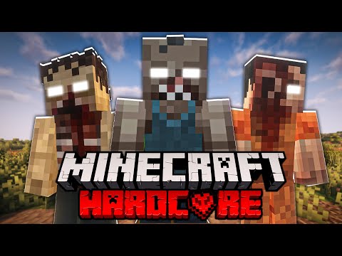 Escape the Undead in Hardcore Minecraft