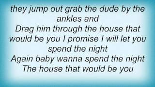 18583 Plies - Spend The Night Lyrics