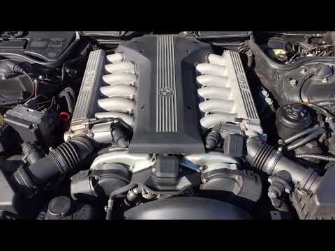 BMW E38 750i V12 Start and Sound