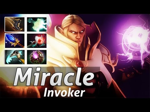 Miracle Carry Invoker 31 Kills Gameplay - Dota 2 Epic Moments