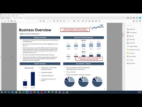 Private Equity Recruiting Fundamentals - Case Study and Mock Investment Committee Presentation
