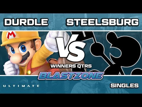 PSG Blastzone: Durdle (Mario) vs Steelsburg (Game & Watch/Capt. Falcon) - Winners Qtrs