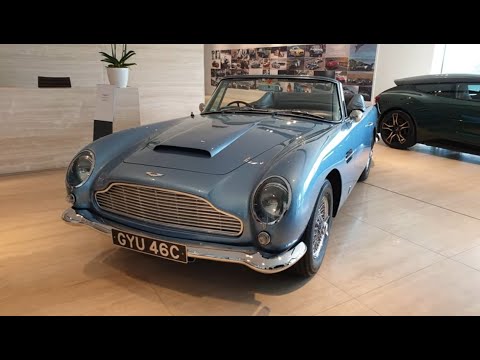 1965 Rare Aston Martin DB5 Superleggera Interior and Exterior Video View