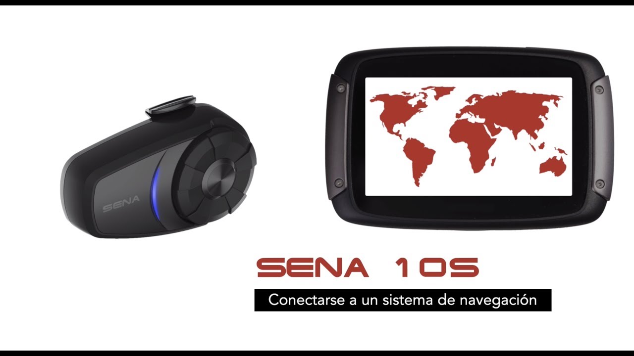 ¿Cómo conecto mi Sena 10S a un sistema de navegación?