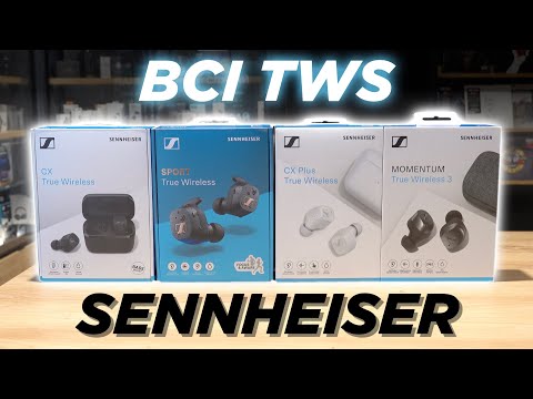 Порівняння актуальних TWS навушників Sennheiser: Momentum True Wireless 3, CX Plus, Sport, CX