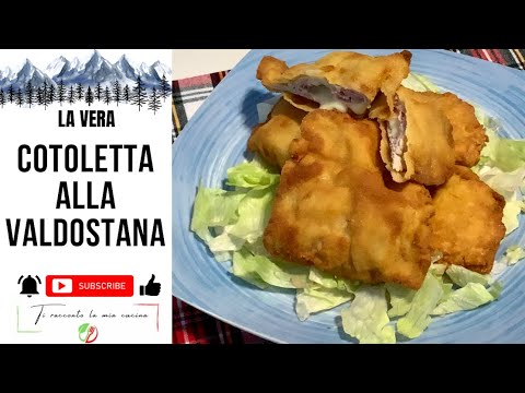COTOLETTA ALLA VALDOSTANA | Guarda com'è filante il suo interno