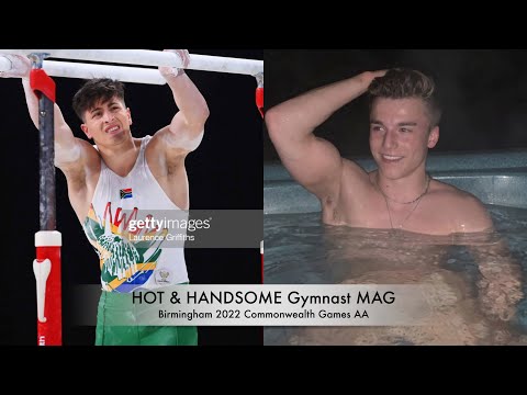 Hot and Handsome Gymnasts during Birmingham 2022 Commonwealth Games MAG AA