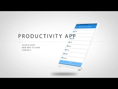 OneTap Contact(Scan & Save) video thumbnail