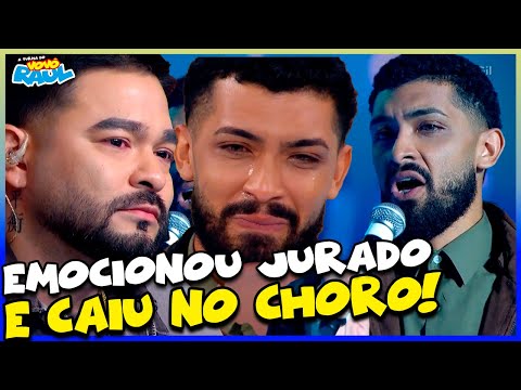 Ed Carlos takes the judges' breath away with an emotional song by Bruna Karla on Shadow Brasil Go...