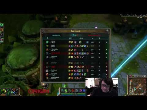 Dyrus - Nasus vs Corki and Sona - bot [TSM Scrim]
