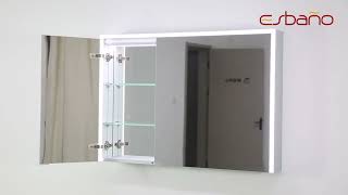 Зеркальный шкаф Esbano ES-5010NS