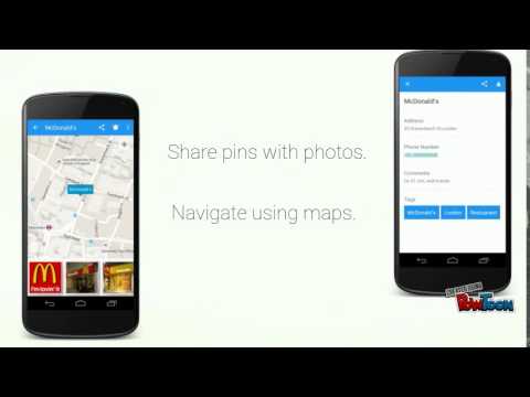 Save places - StackPins Video