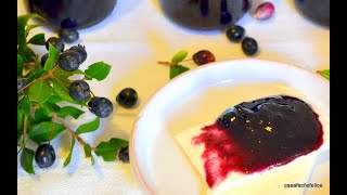 Marmellata di bacche di Mirto, Myrtus communis.