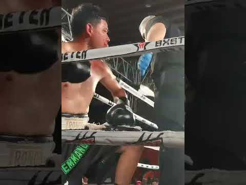 MISAEL RODRÍGUEZ KNOCKEA EN EL ROUND 3 🇲🇽🥊‼️