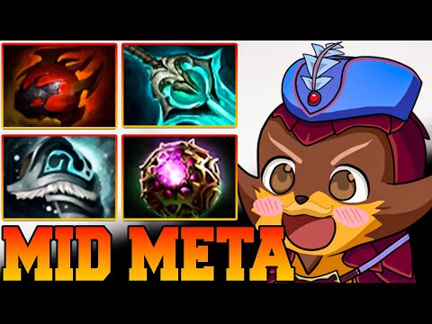 Pangolier Dota 2 Mid Pro Gameplay Build guide Topson Tips Offlane Tutorial Carry 7.33