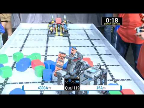 2015 VEXIQ Elem Q119 -  (4303A 15A) 60 - VEX-IQ Elementary School-VEX Worlds 2015