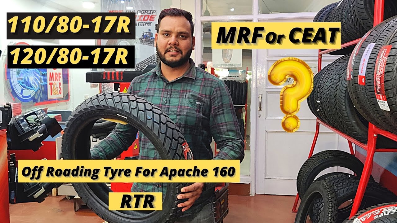 Watch video Off Road Tyre For Apache 160 RTR | Spiti Ride 2021 Preparation | Rynox Bag Repair Now Off Road Tyre For Apache 160 RTR | Spiti Ride 2021 Preparation | Rynox Bag Repair