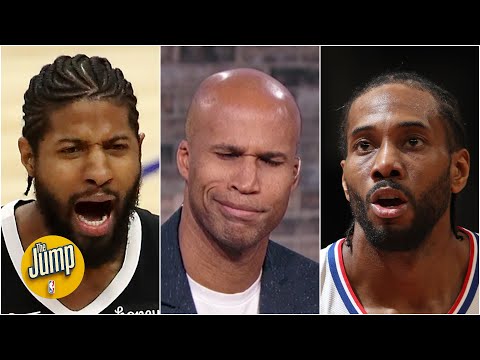 Kawhi needs to start getting heat like Paul George does! - Richard Jefferson | The Jump