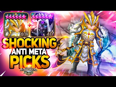 UNEXPECTED LAST PICKS vs META CC TEAMS - Summoners War