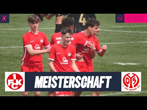 Spitzenspiel gegen Mainz: Klärt der FCK-Nachwuchs die Meisterschaft? | Kaiserslautern - Mainz U17