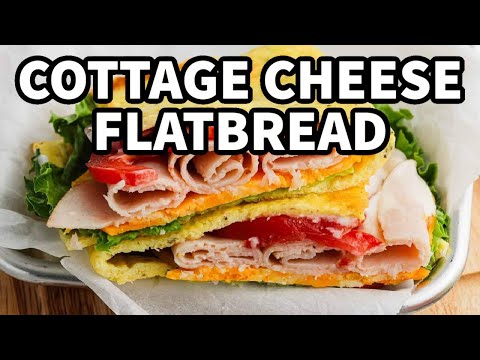 Low-Carb Cottage Cheese Flatbread Recipe