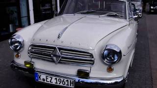 preview picture of video 'Borgward Isabella and Jaguar E Type walkaround'