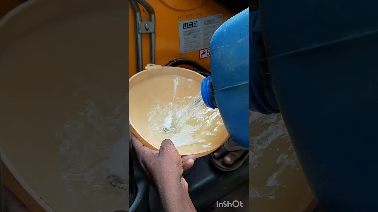 Jcb 3DX /fuel filling